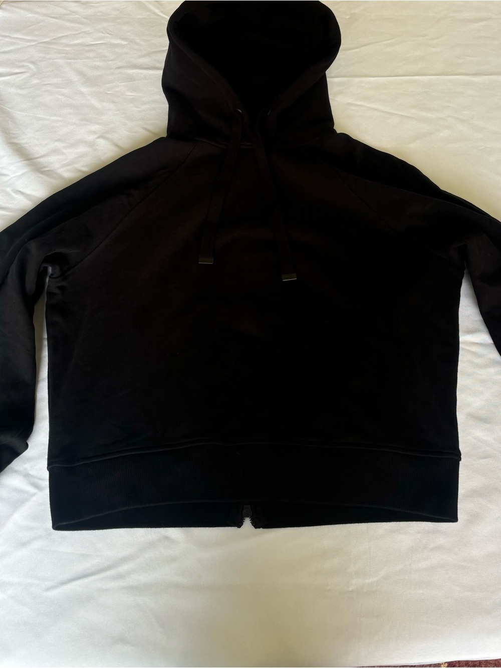 All Saints Dana Hooded Sweatshirt Black Size Medium Womens